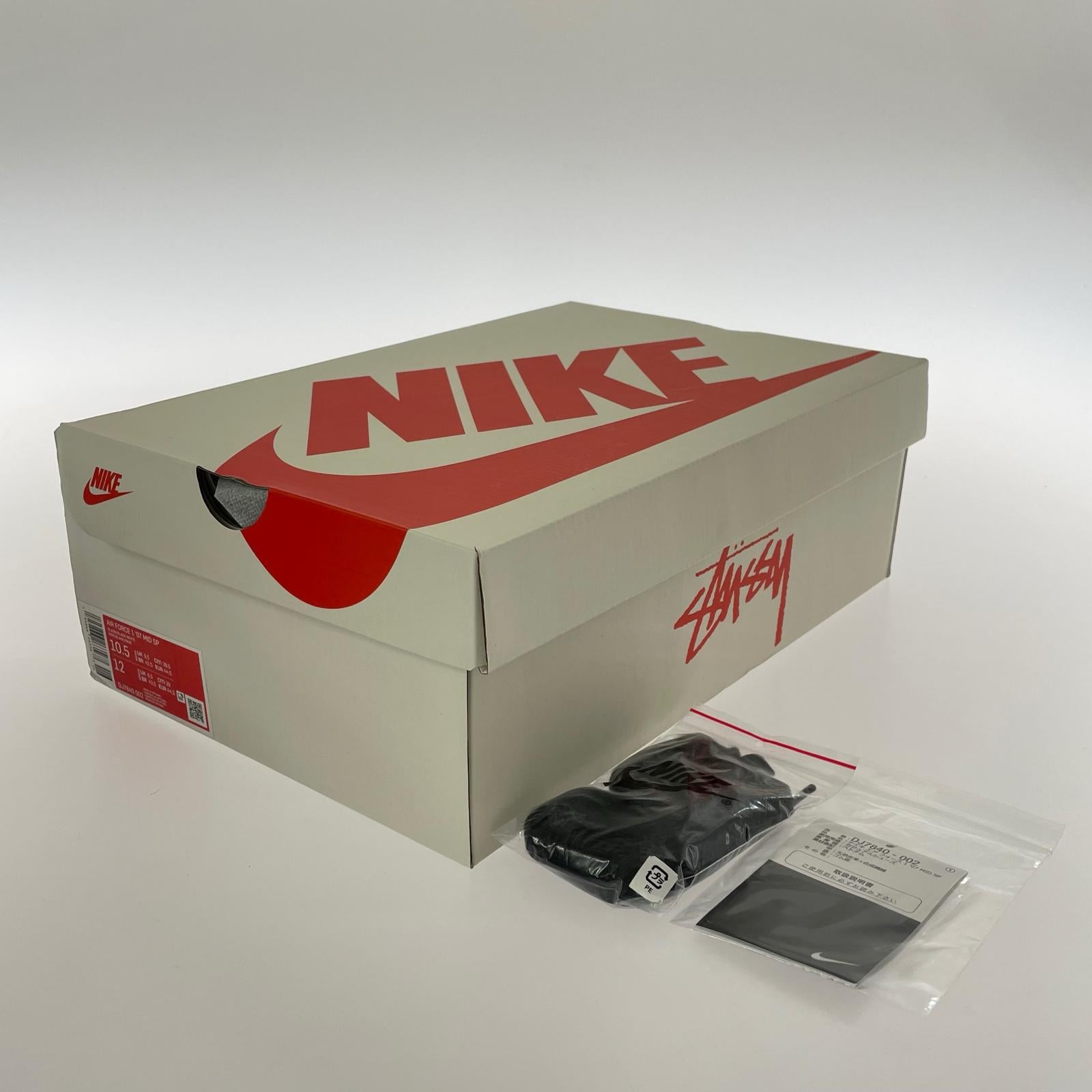 スニーカー STUSSY/AIR FORCE 1 MID/サイズ28.5cm 28.5cm (US10 1/2 UK10 EU47)