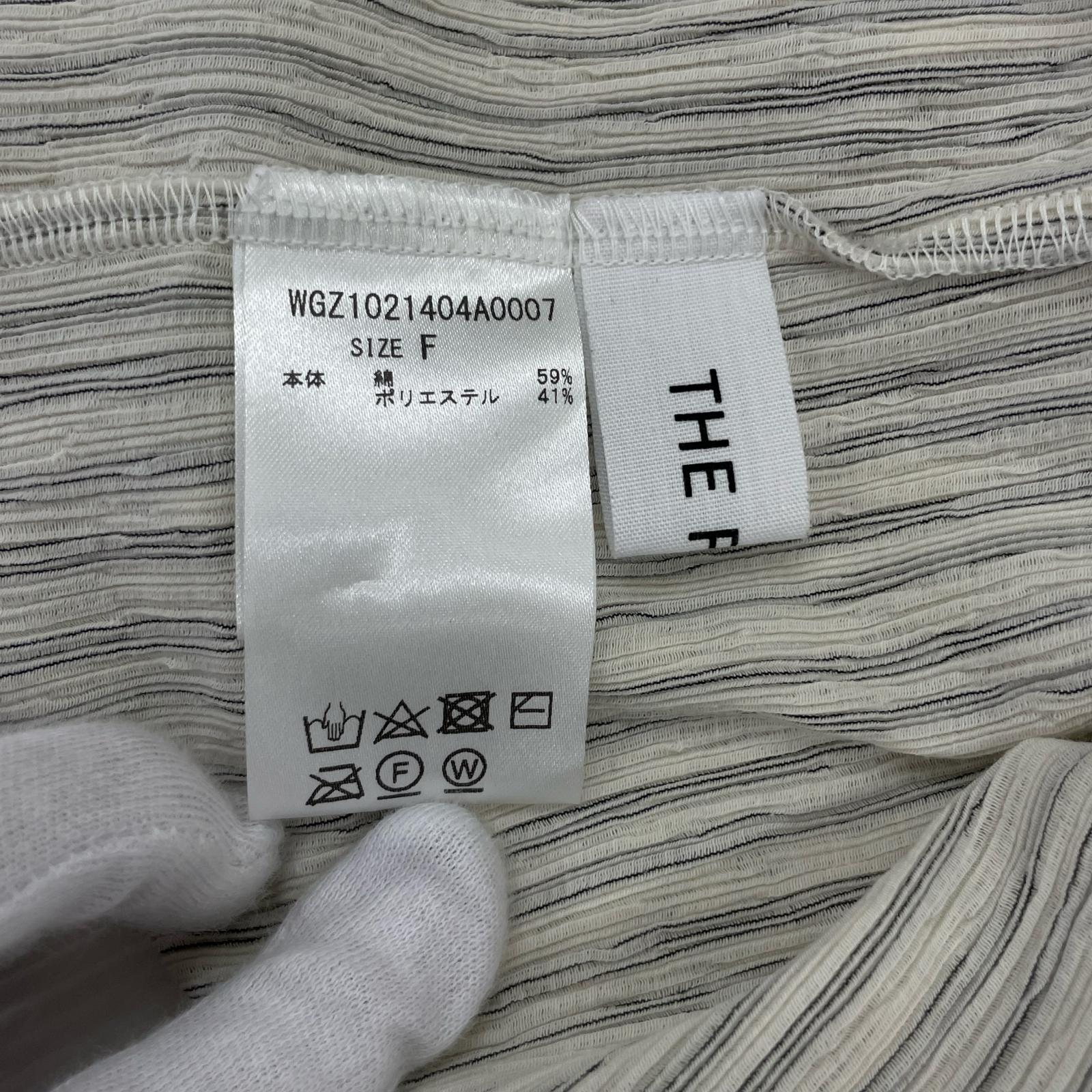 半袖Tシャツ THE PAUSE/ストライプ フリー