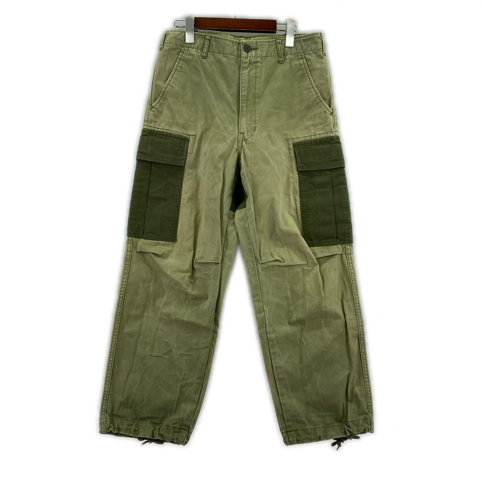 パンツ COMME des GARCONS HOMME クレイジーパターンカーゴパンツ XS オリーブ