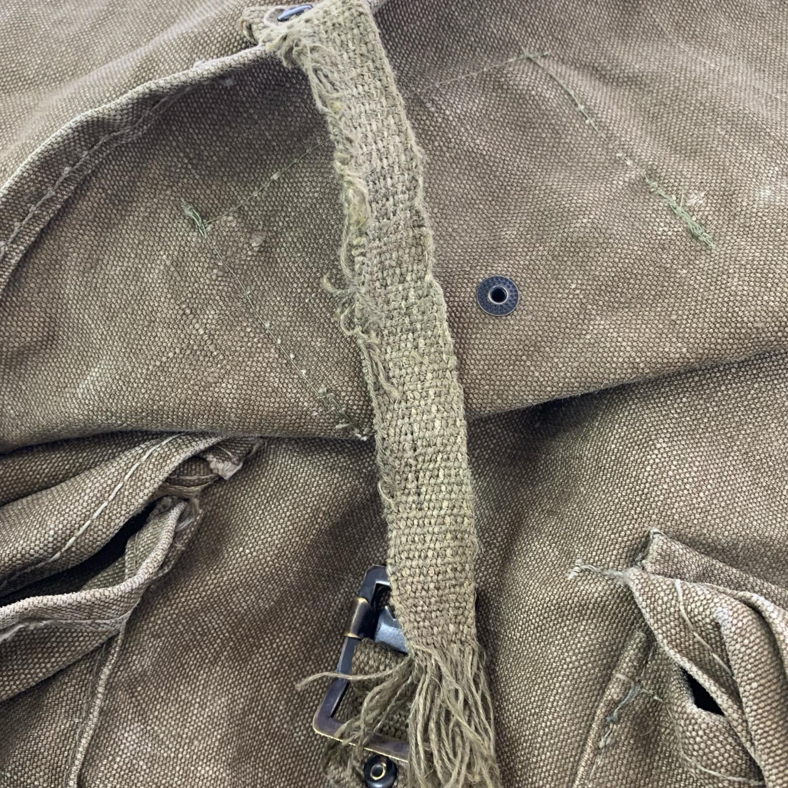 リュック・デイパック 60s-70s頃 イタリア軍 キャンバスリュック