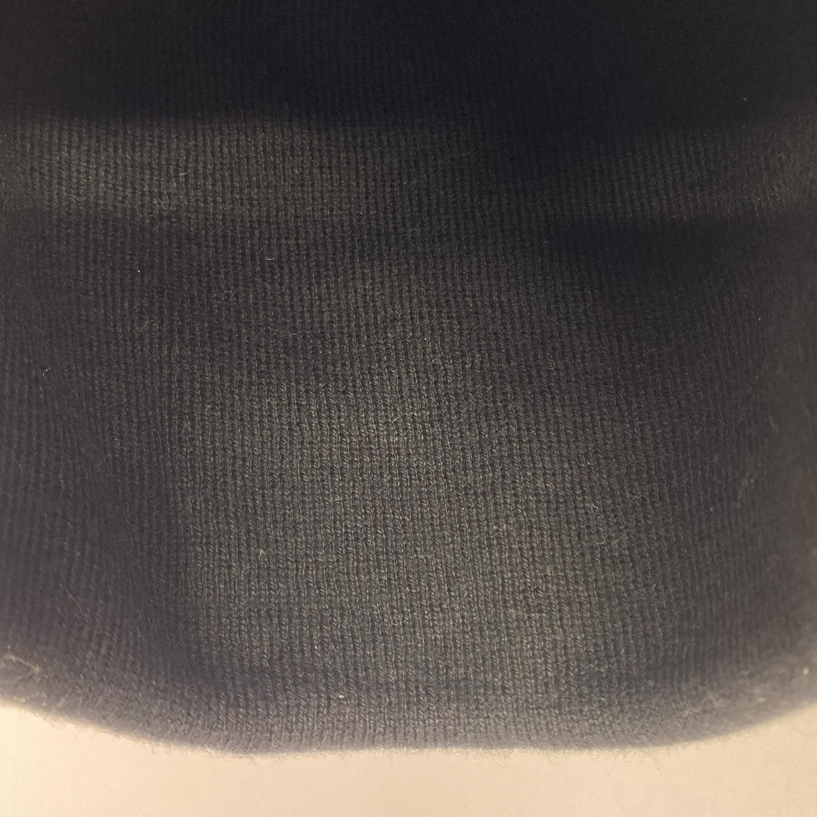 ニットキャップ Supreme Big Logo Beanie 黒 ブラック