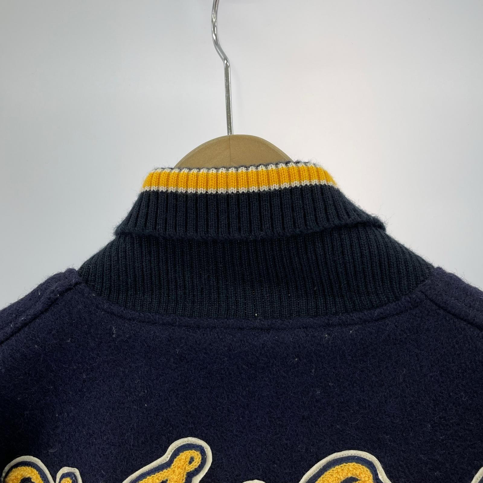 ブルゾン Whitesville WOOL MELTON AWARD JKT FULL 42 ネイビー