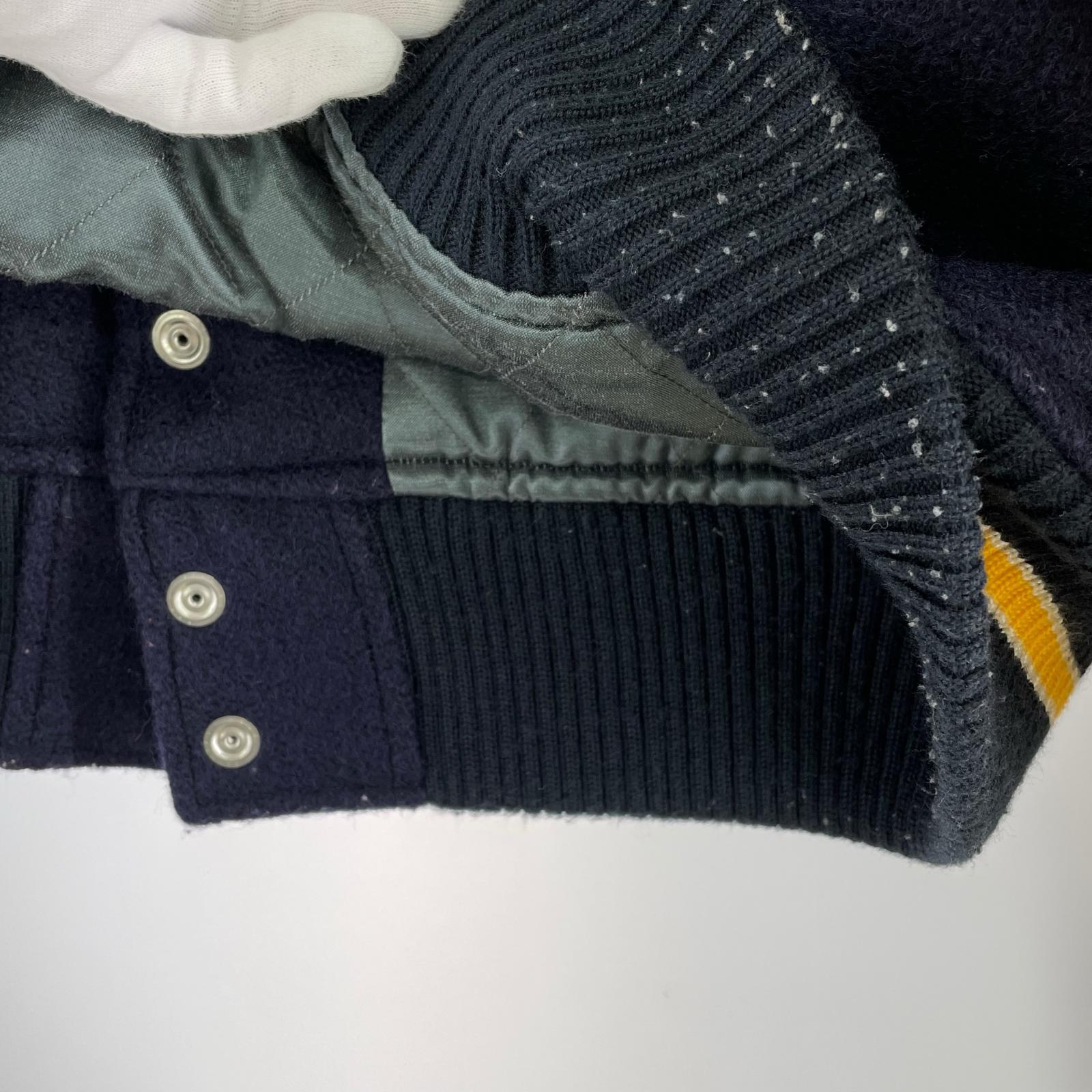 ブルゾン Whitesville WOOL MELTON AWARD JKT FULL 42 ネイビー
