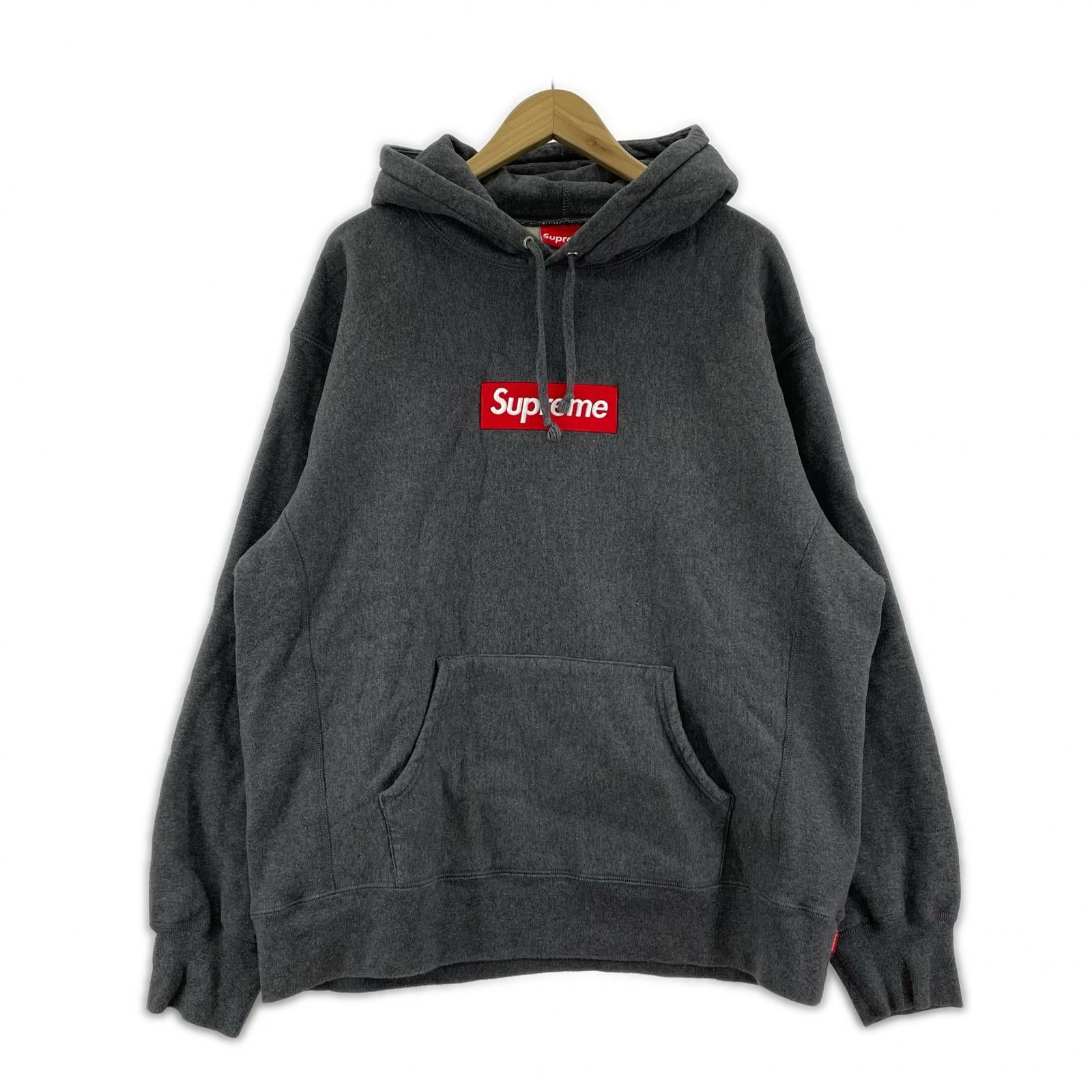 スウェット BOX LOGO Hoodie L グレー