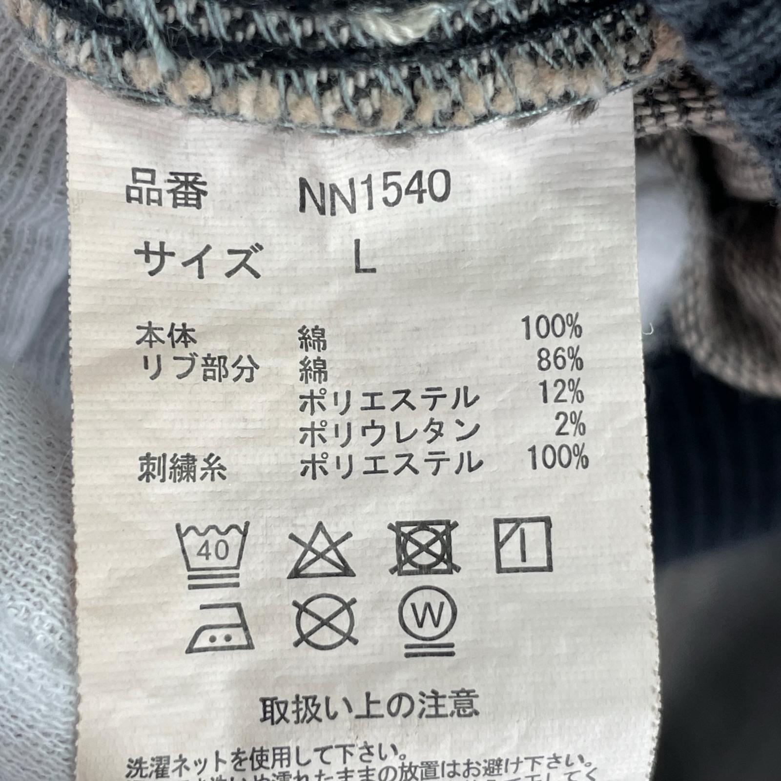 ジャケット キングロゴ デニムフーディ L L ブラック