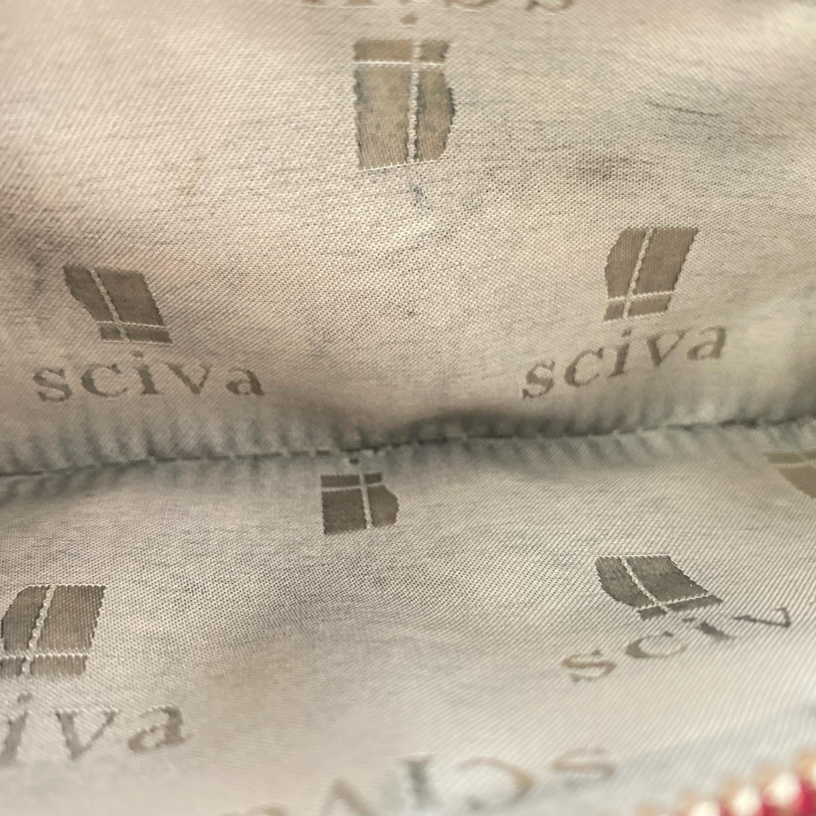 長財布 SCIVA 赤 レッド