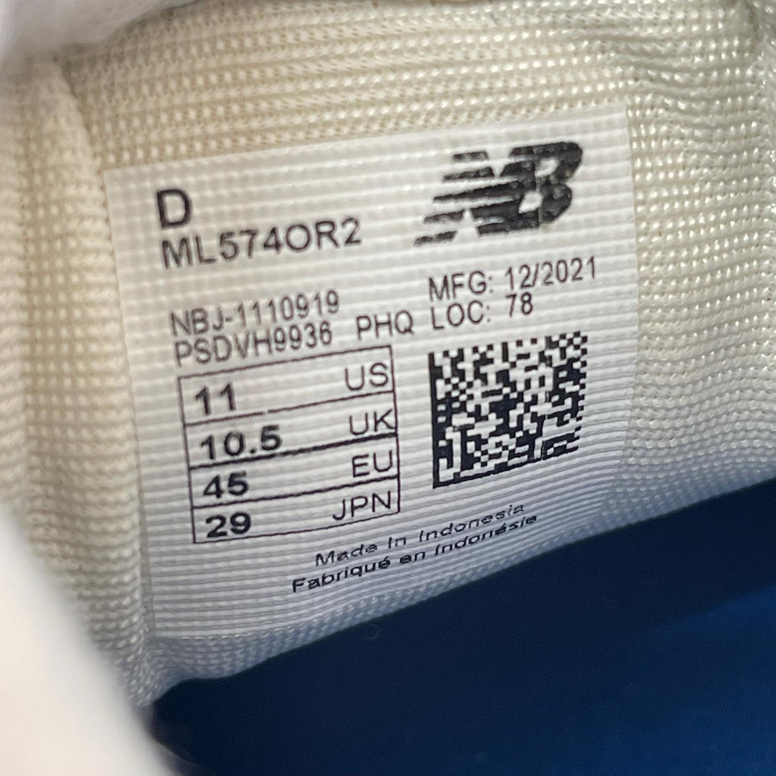 スニーカー ML574 29.0cm ブルー 29cm (US11 UK10 1/2 EU48)