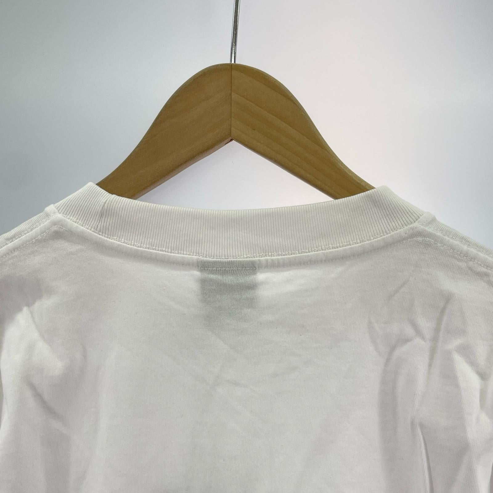 長袖Tシャツ BABYLON/ロゴ刺繍/白 ホワイト