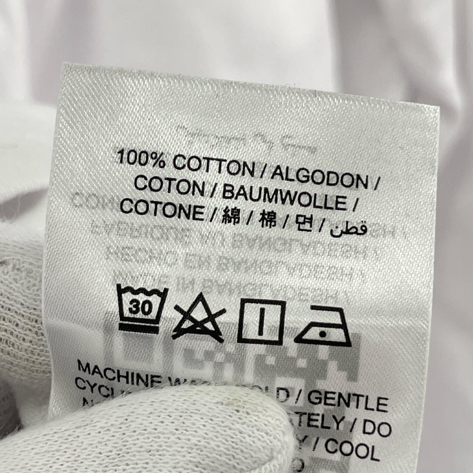 長袖Tシャツ BABYLON/ロゴ刺繍/白 ホワイト