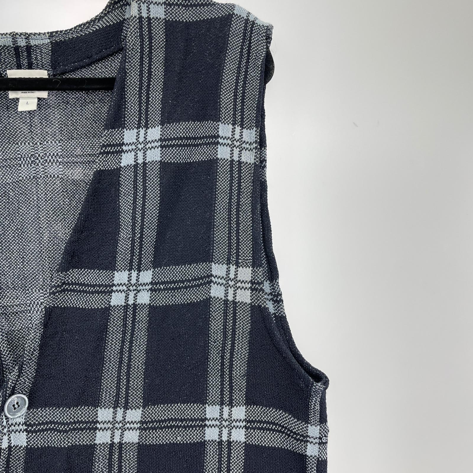 その他アウター ARMANI COLLEZIONI チェック ベスト L