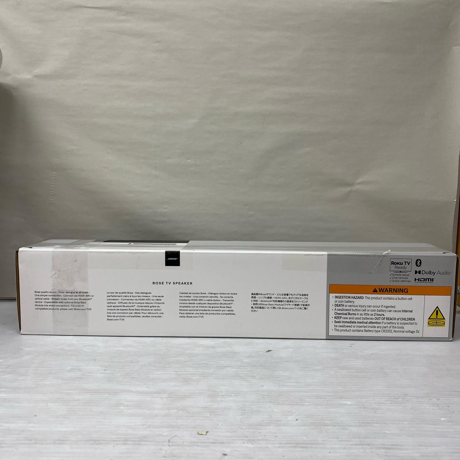 BOSE TV SPEAKER 838309-3100 838309-3100 オーディオ機器