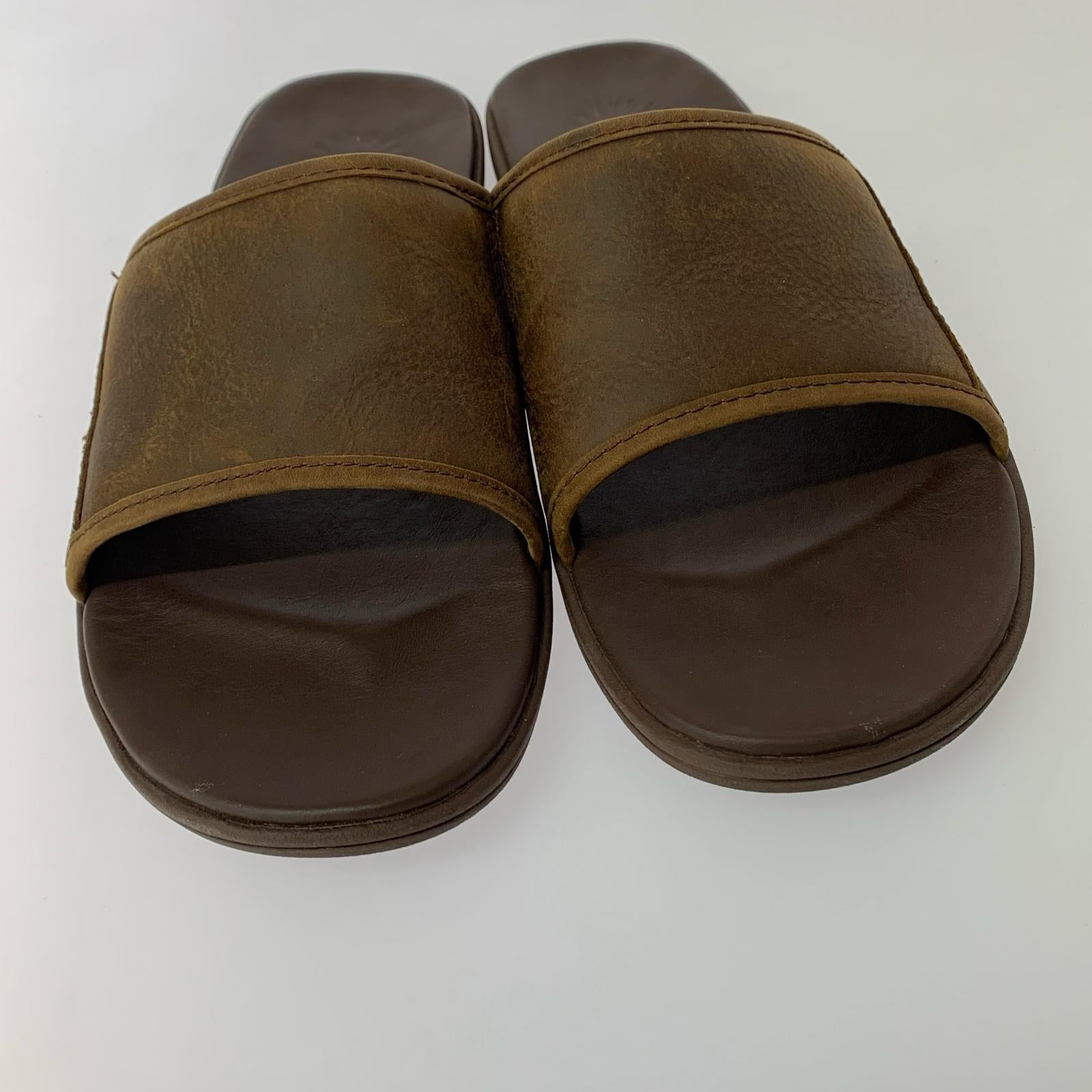 サンダル Slippers M SEASIDE SLIDE 27cm ブラウン 27cm (US9 UK8 1/2 EU44) ブラウン