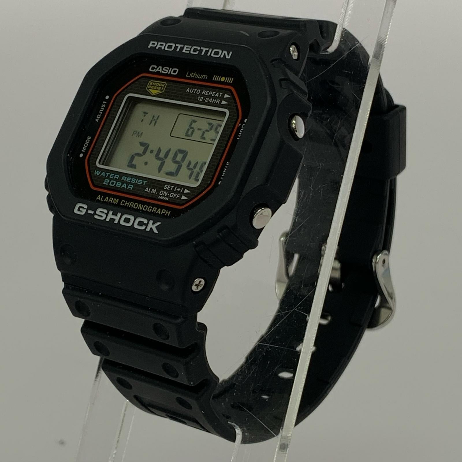 腕時計 G-SHOCK DW-5000R-1AJF ブラック