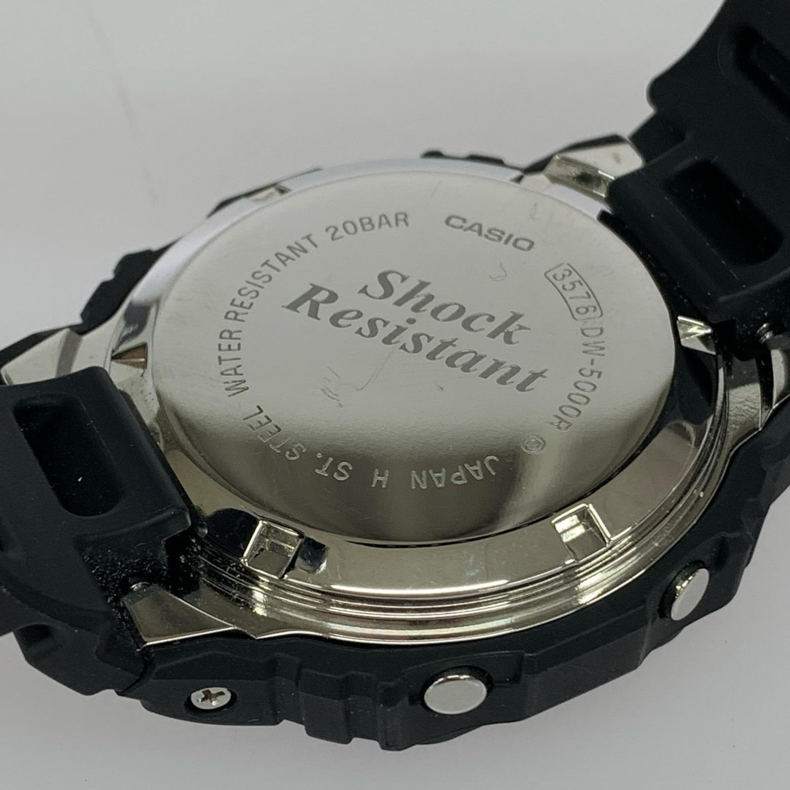腕時計 G-SHOCK DW-5000R-1AJF ブラック
