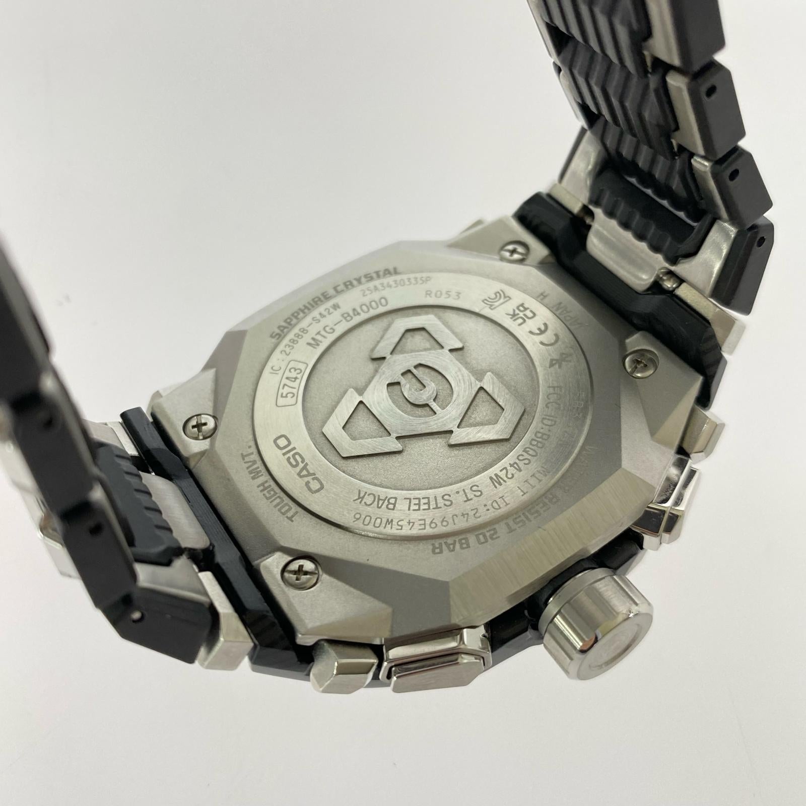 腕時計 G-SHOCK MTG-B4000D-1AJF ブラック