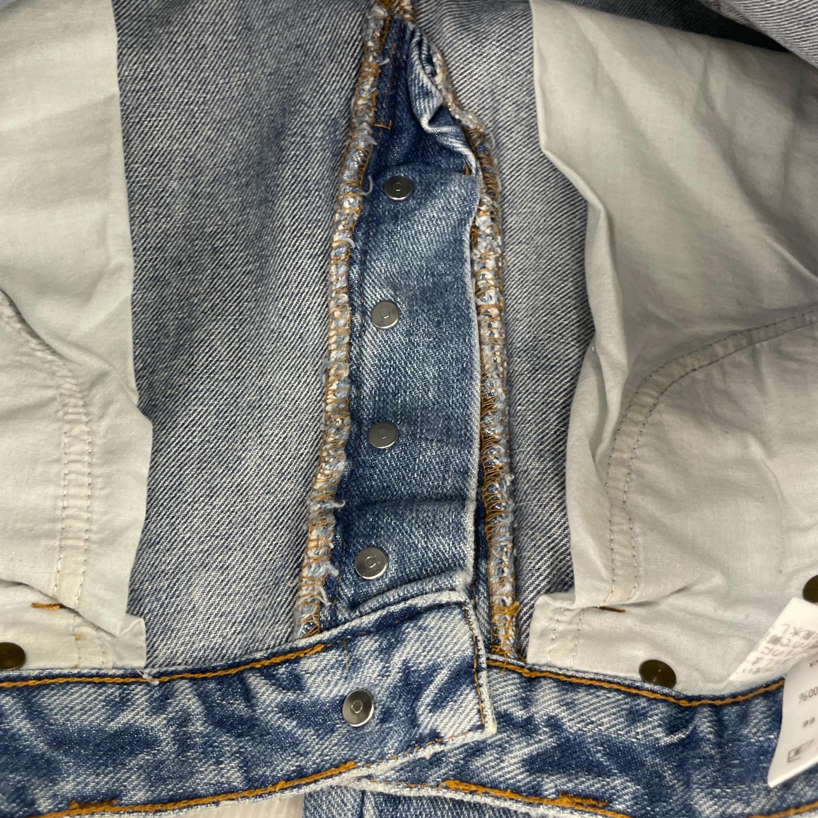 デニムパンツ JEAN-PAUL GAULTIER 90s頃 GAULTIER JEANS ストレートデニムパンツ 49 ブルー