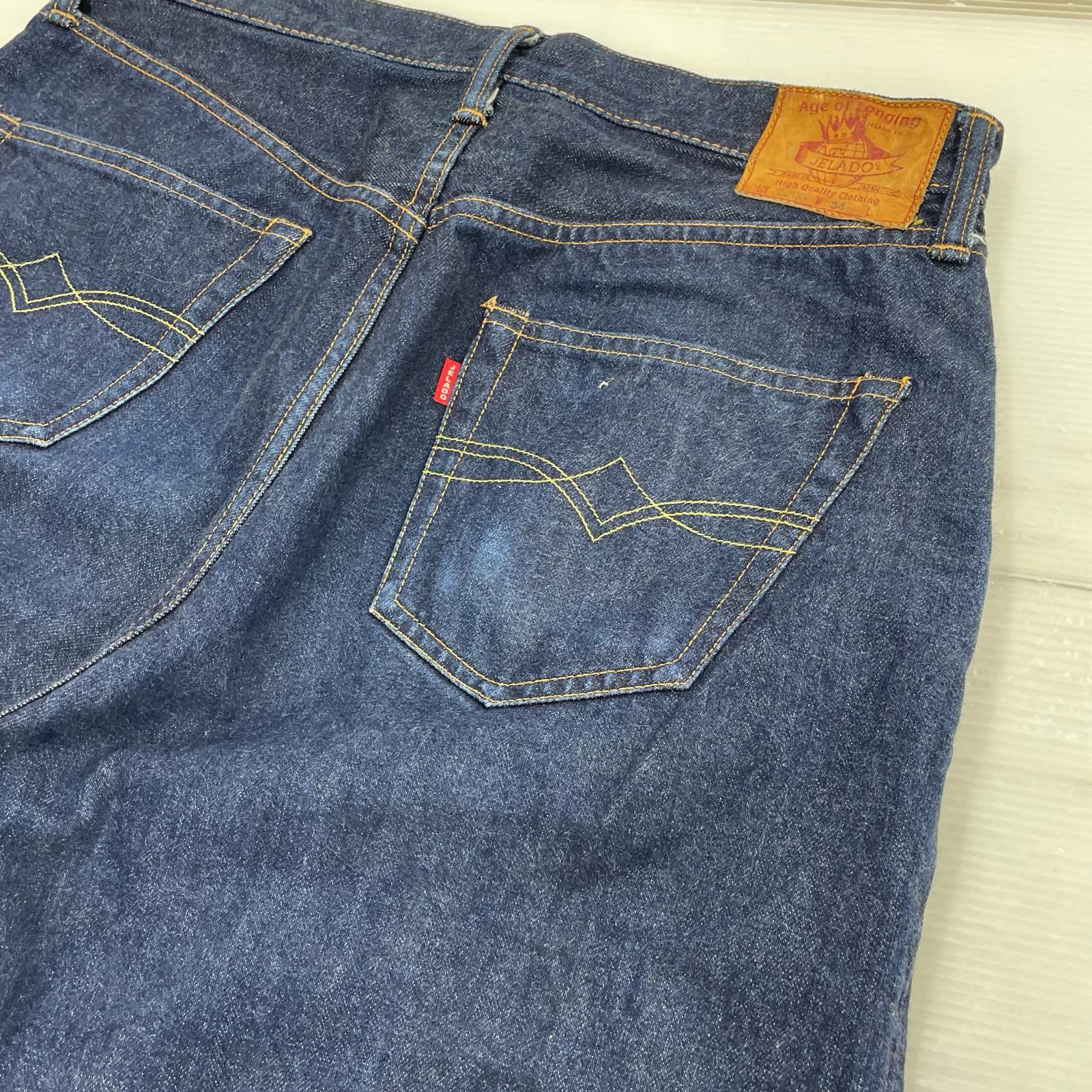 デニムパンツ LOT301XX/LAST RESORT 34 ネイビー