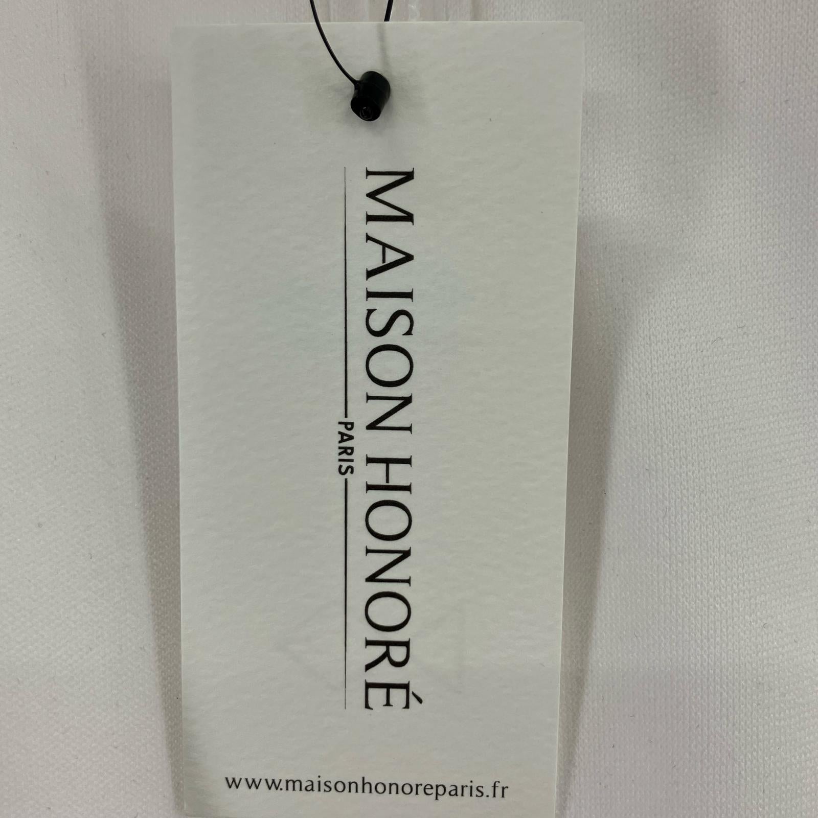 ジャケット maison honore トラックジャケット ホワイト