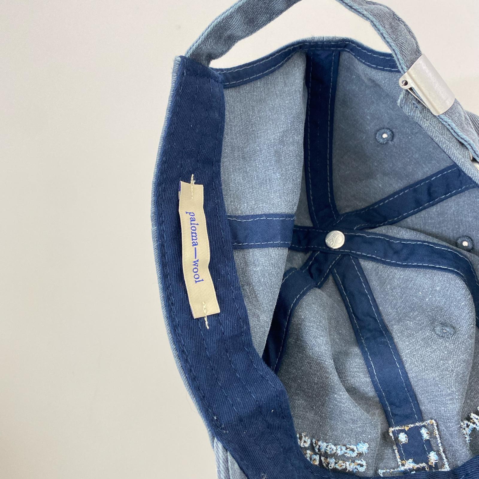 キャップ Paloma wool/GRY ブルー