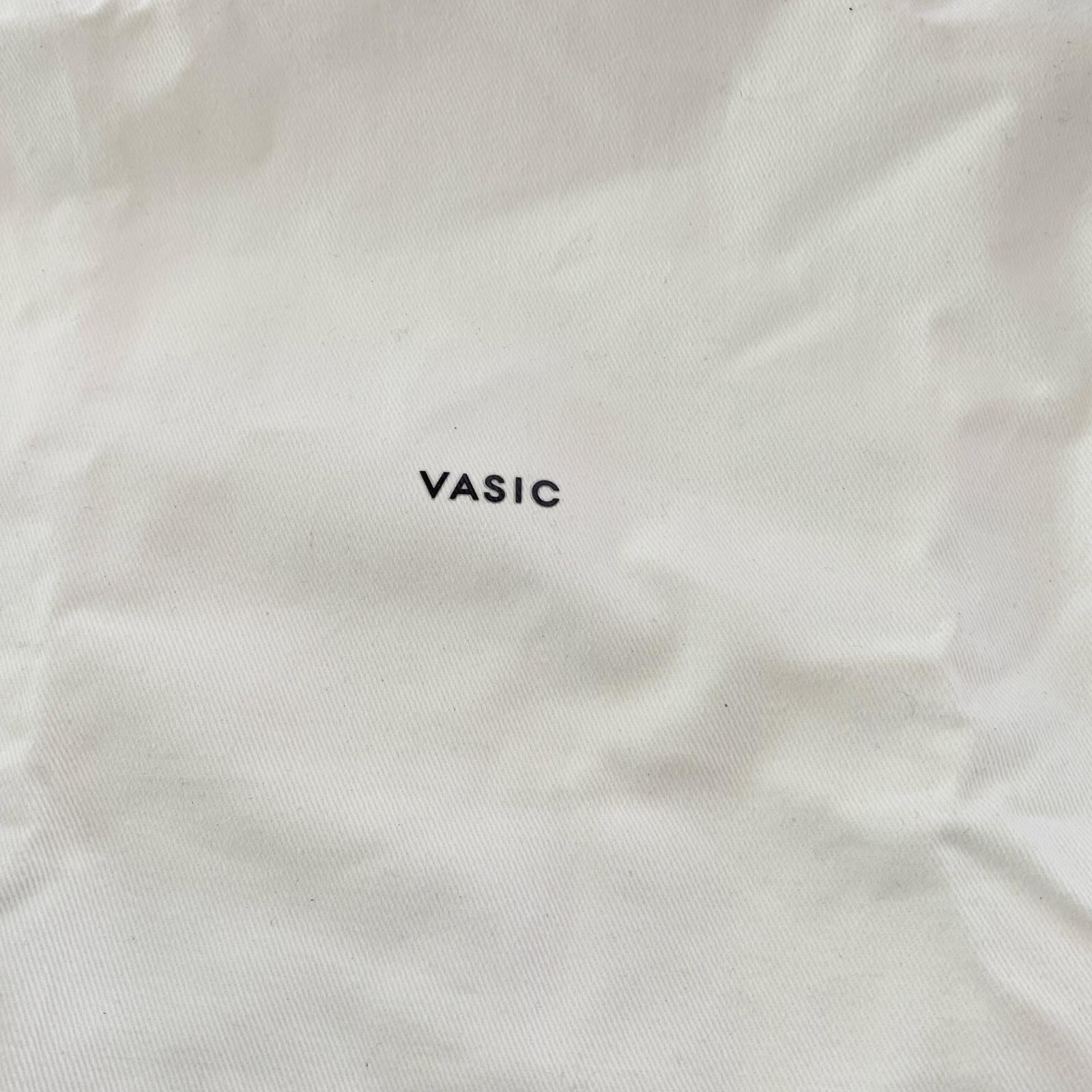 ショルダーバッグ VASIC CLUB mini 巾着 ショルダー 茶 ブラウン
