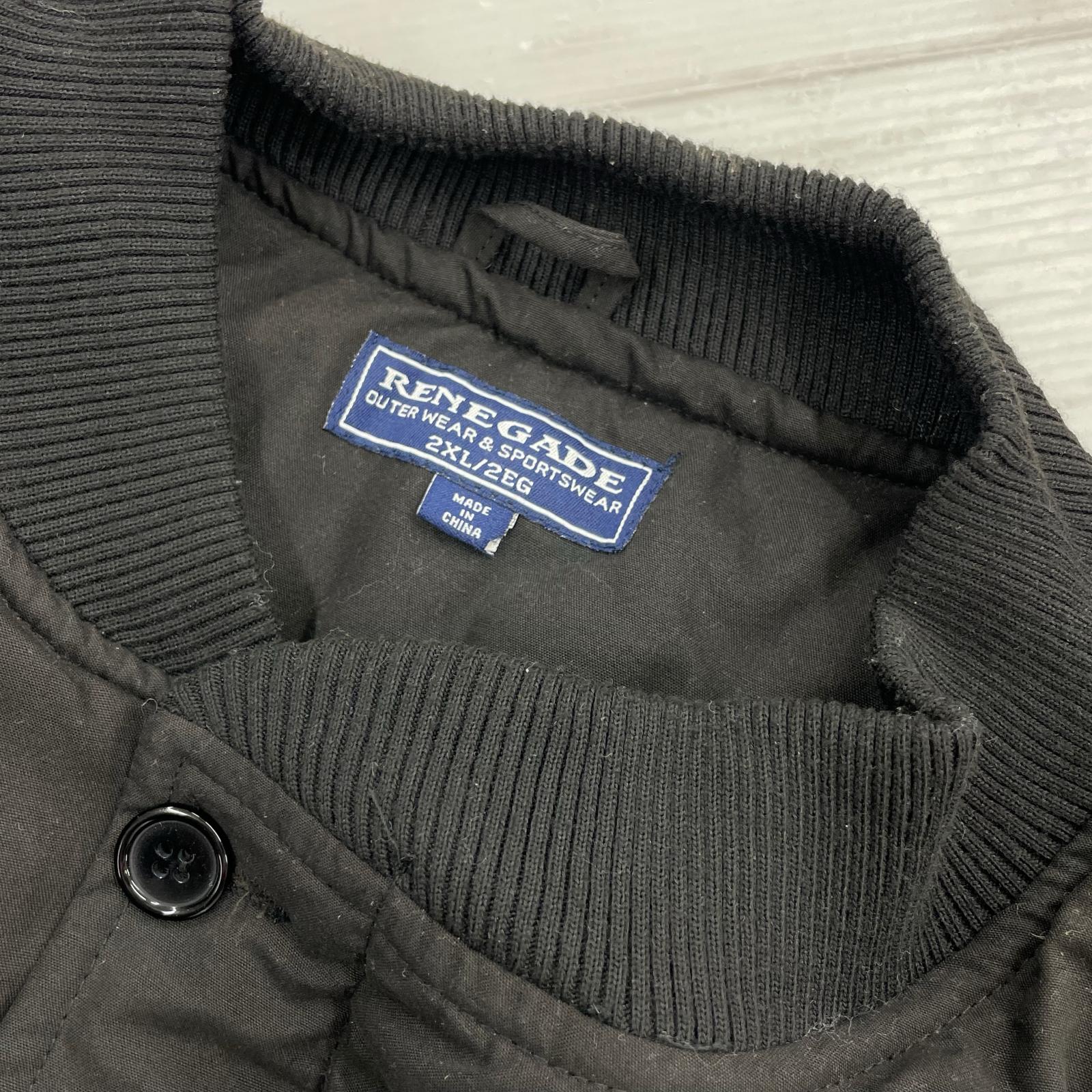 ジャケット renegade ダービージャケット 2XL ブラック