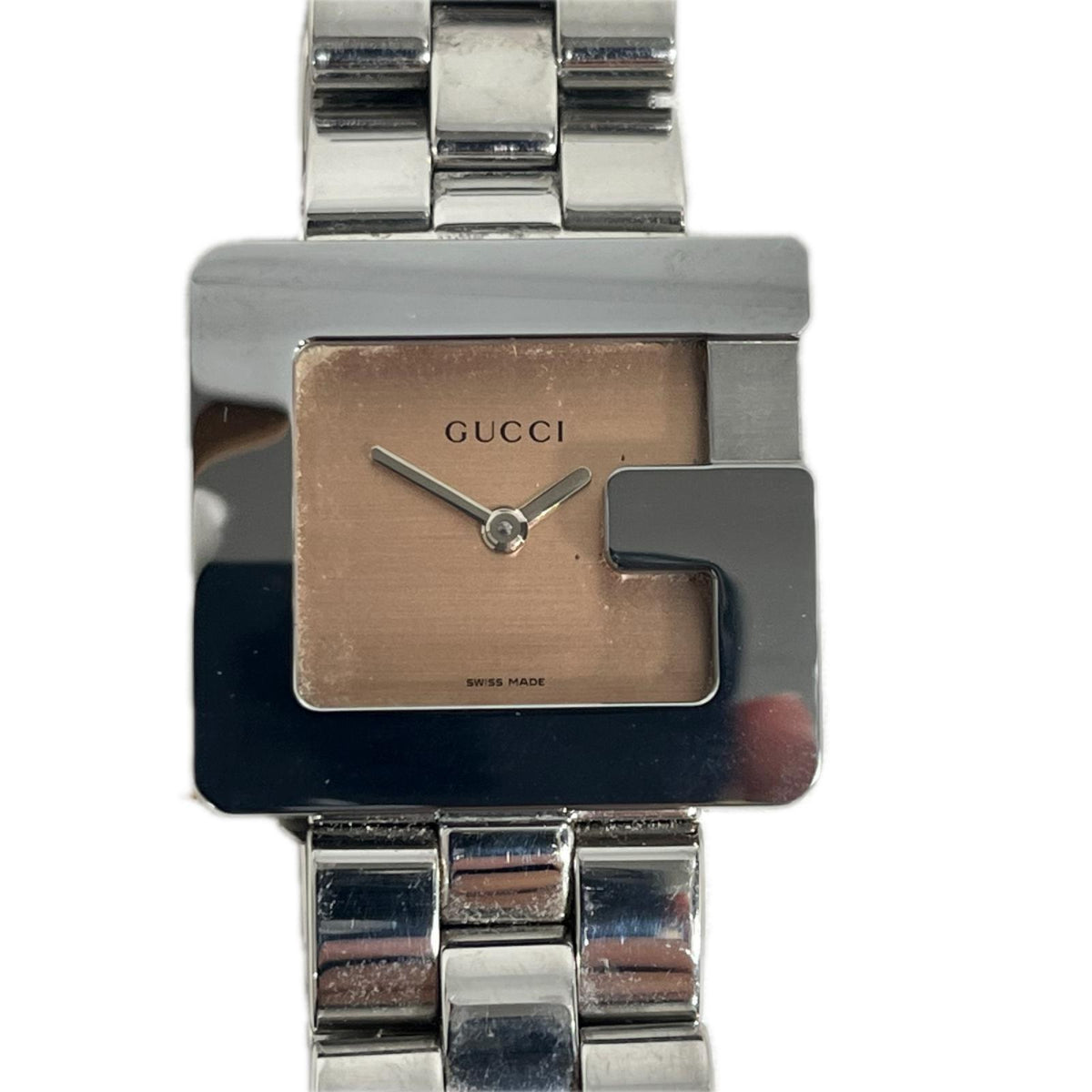 グッチ/Gスケエア/3600J/電池交換済み レディースQZ 3600J GUCCI 腕時計