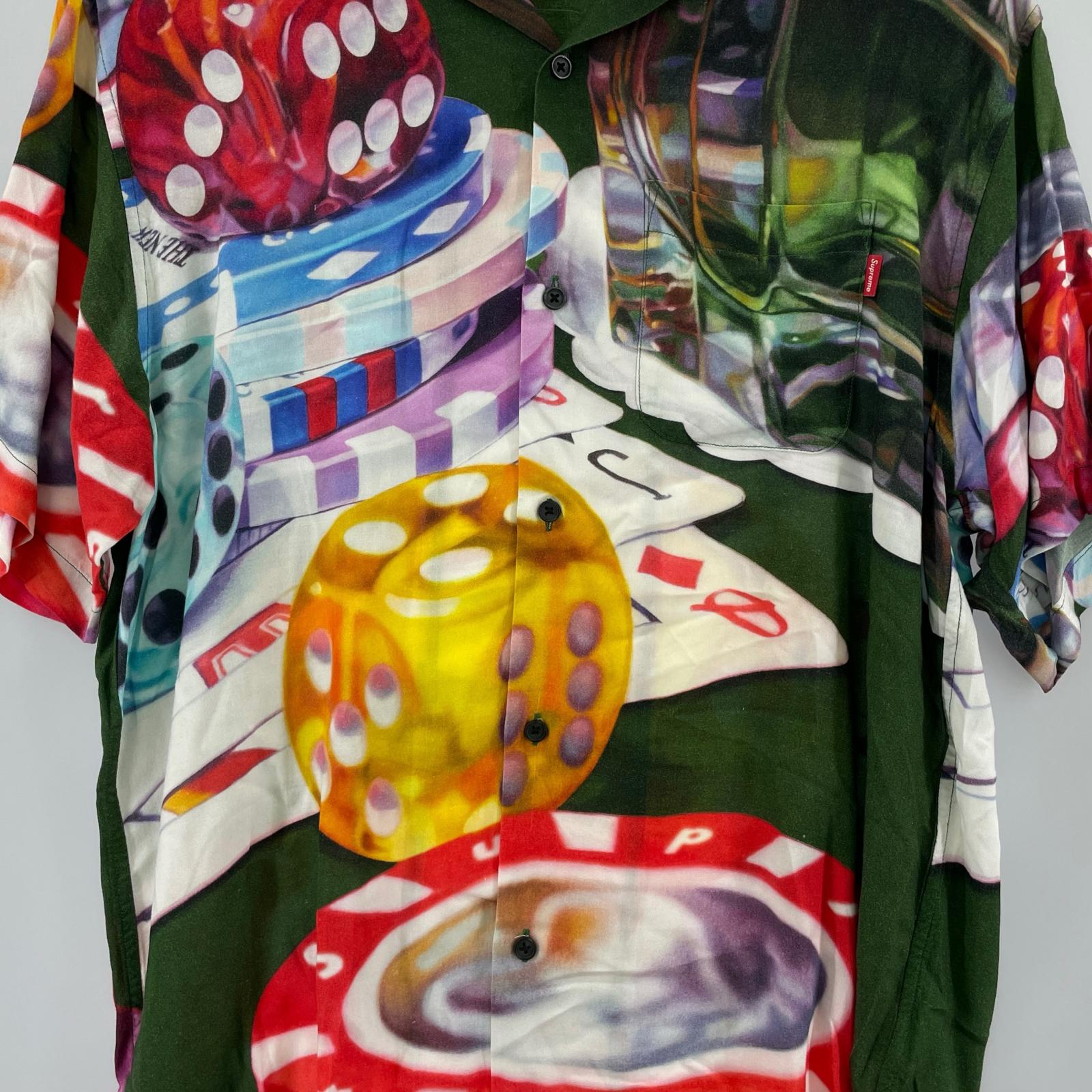 半袖シャツ Supreme 18AW Casino Rayon Shirt L L マルチカラー