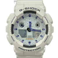 腕時計 GA-100A ホワイト
