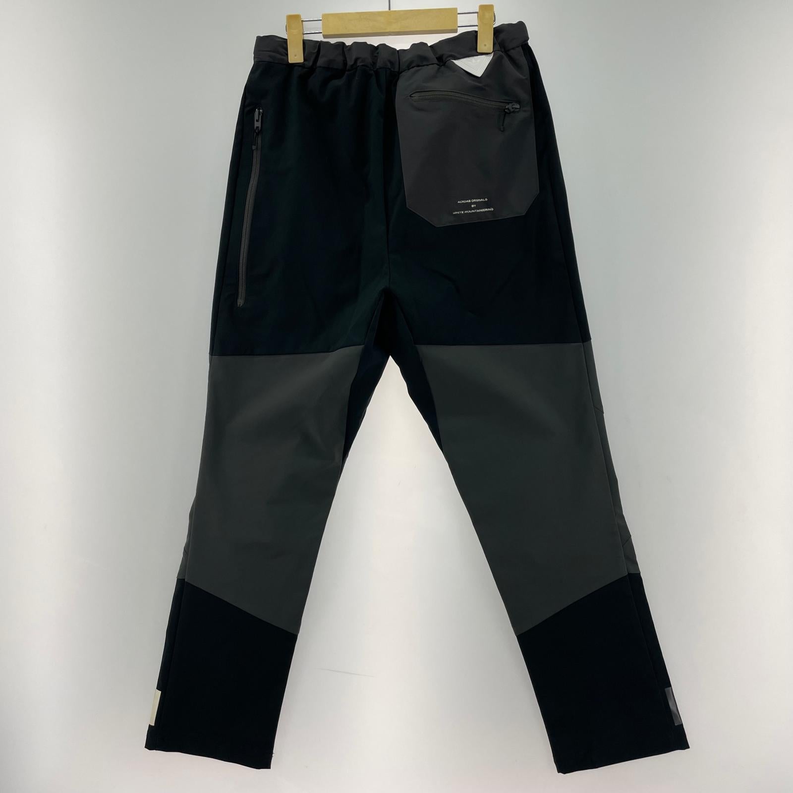 パンツ ×white mountaineering 黒/グレー ナイロン L