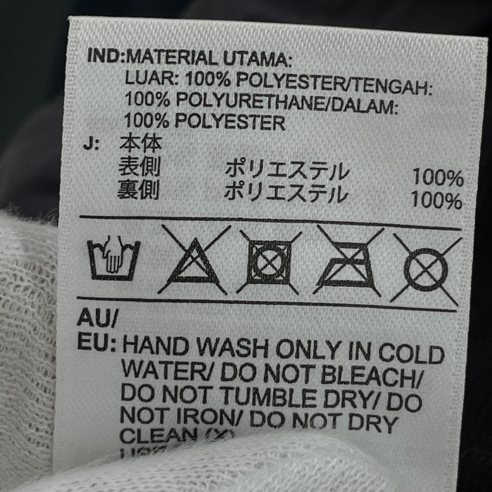 パンツ ×white mountaineering 黒/グレー ナイロン L