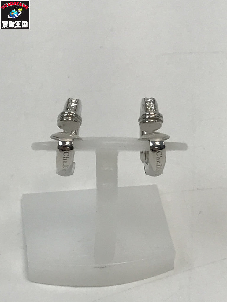 Dior ストーン付 イヤリング