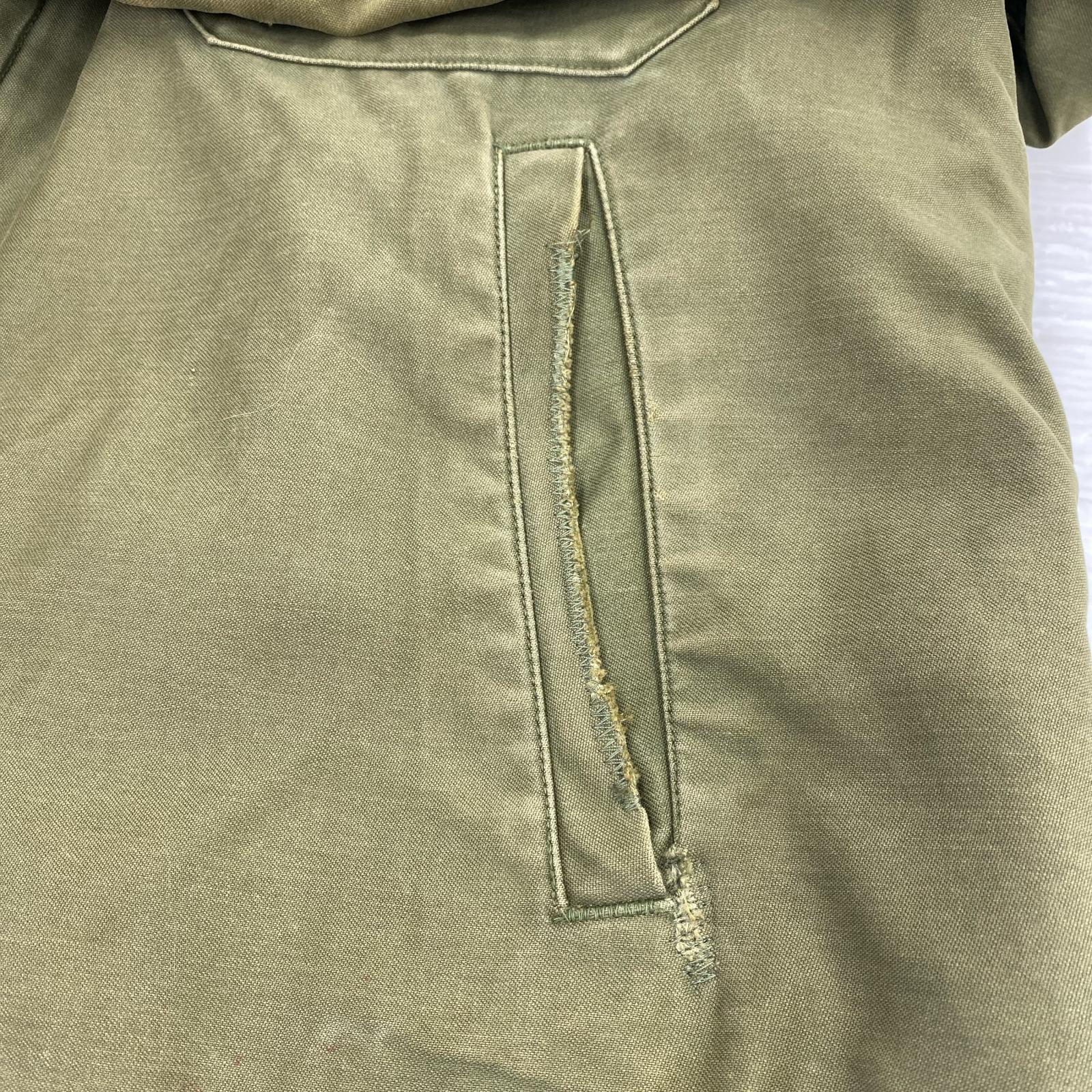 ミリタリージャケット 60s US.NAVY A-2 デッキジャケット カーキ