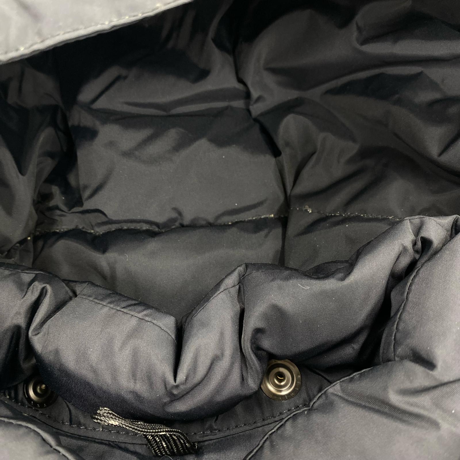 長袖シャツ × Hysteric Glamour ダウンベスト 黒 ブラック