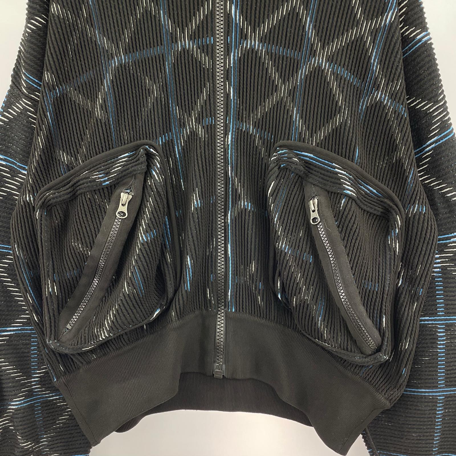 ジャケット NIKE×UNDER COVER NIT MA-1 BOMBER JACKE 黒(M) M ブラック