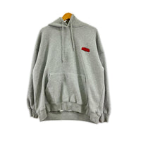 パーカー atmark コラボバックプリントパーカー グレー グレー