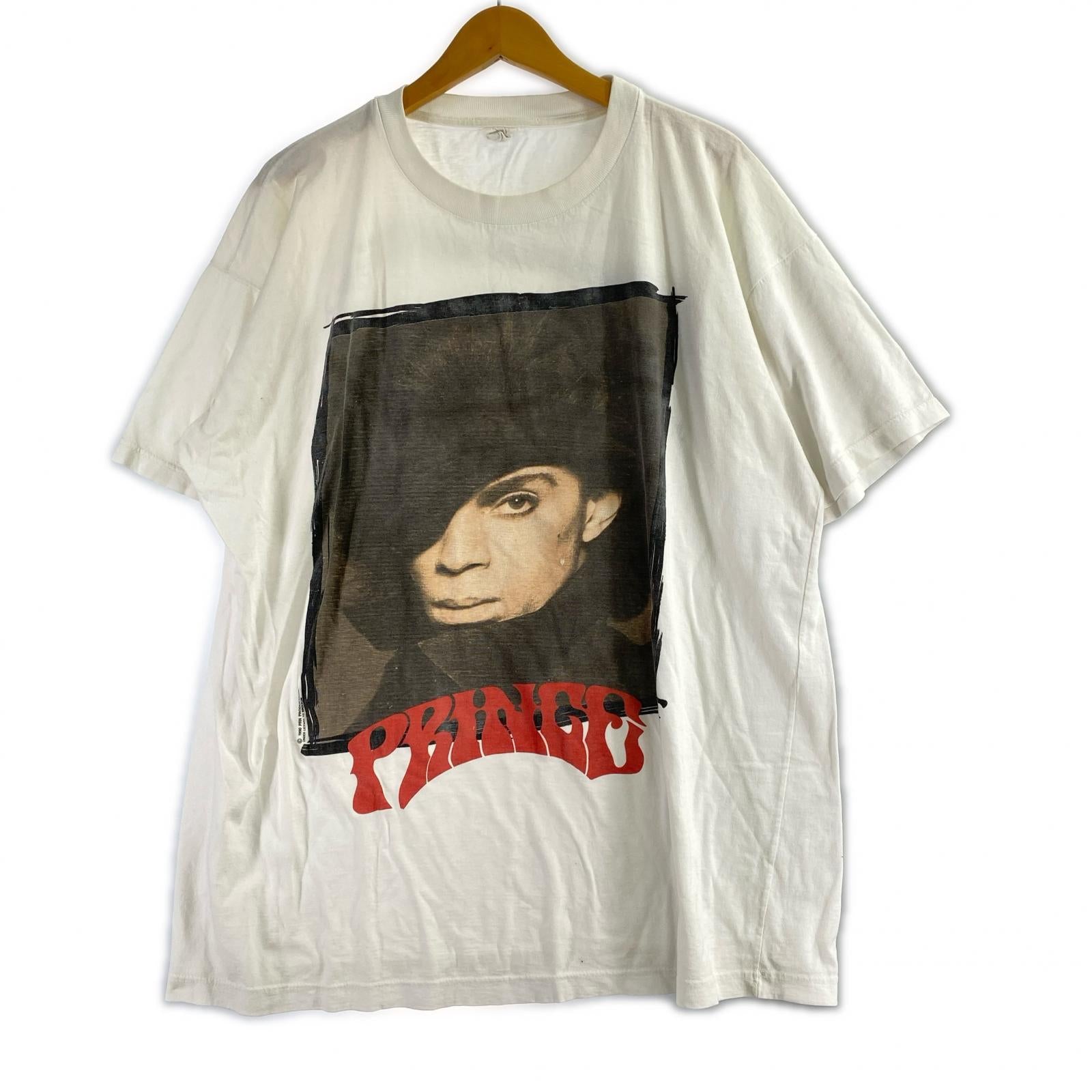 半袖Tシャツ 90s PLINCE PHOTO バンドT 白 ホワイト