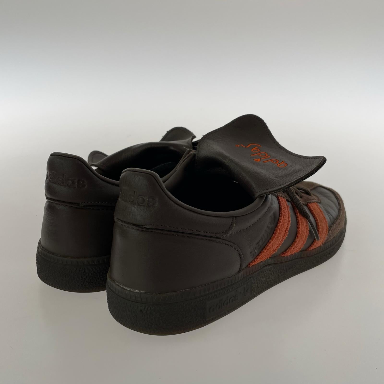 スニーカー SHUKYU×E-WAX HANDBALL SPEZIAL 茶 28.0cm 28cm (US10 UK9 1/2 EU46) ブラウン