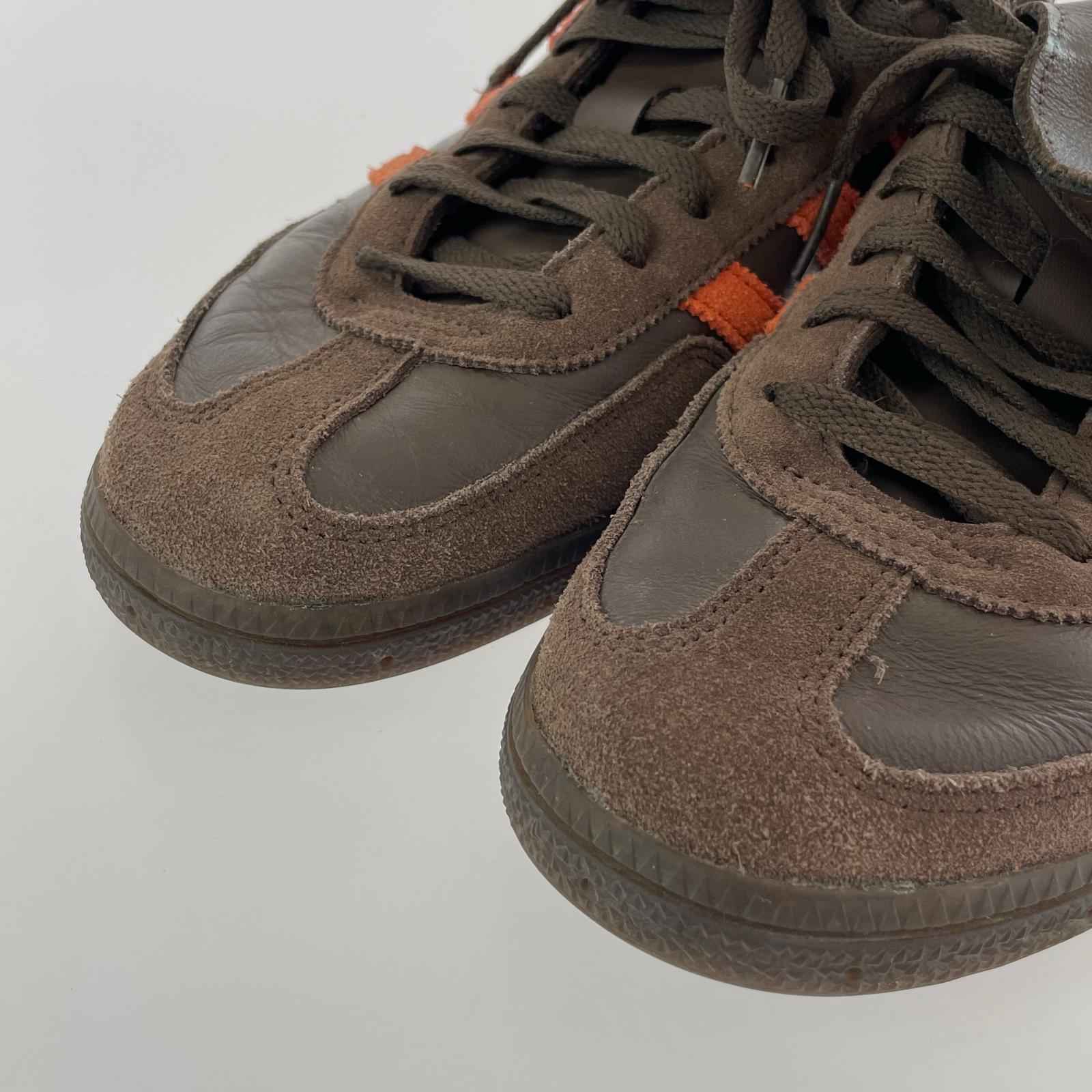 スニーカー SHUKYU×E-WAX HANDBALL SPEZIAL 茶 28.0cm 28cm (US10 UK9 1/2 EU46) ブラウン