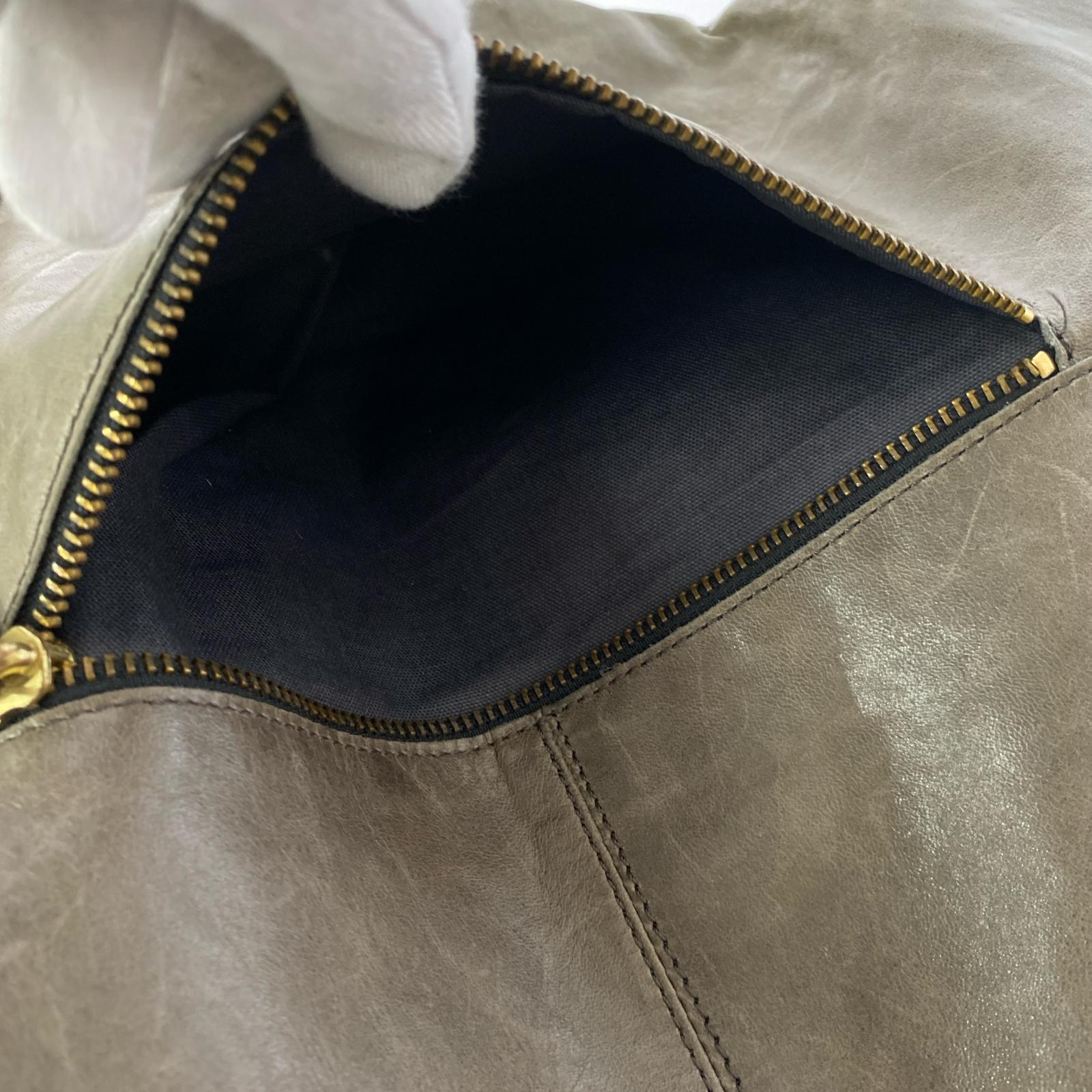 ハンドバッグ Dakota レザー ハンドバッグ グレー グレー