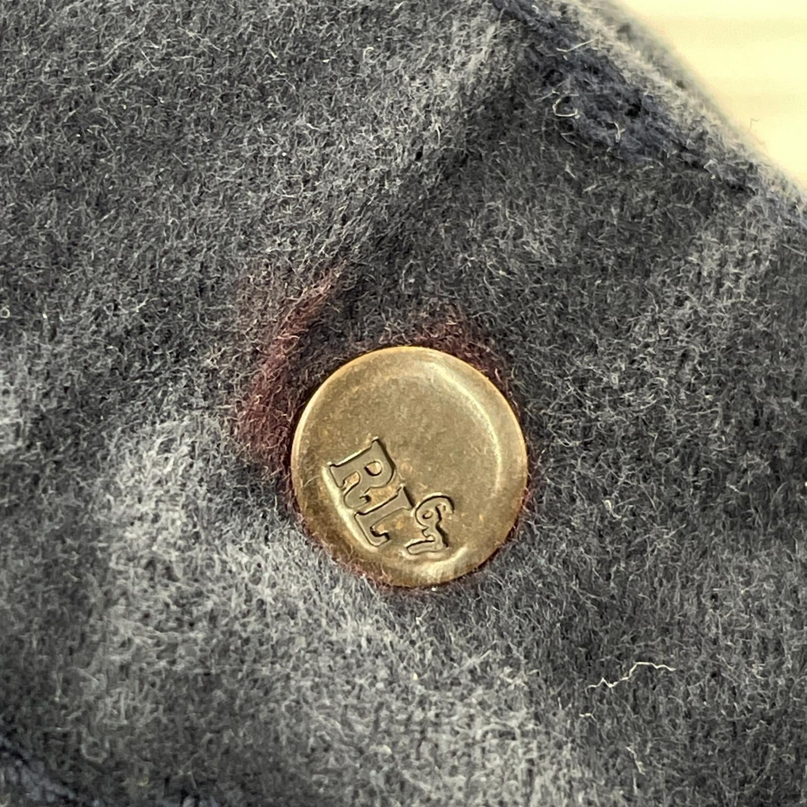 パンツ RALPH LAUREN コットンパンツ 紺 32