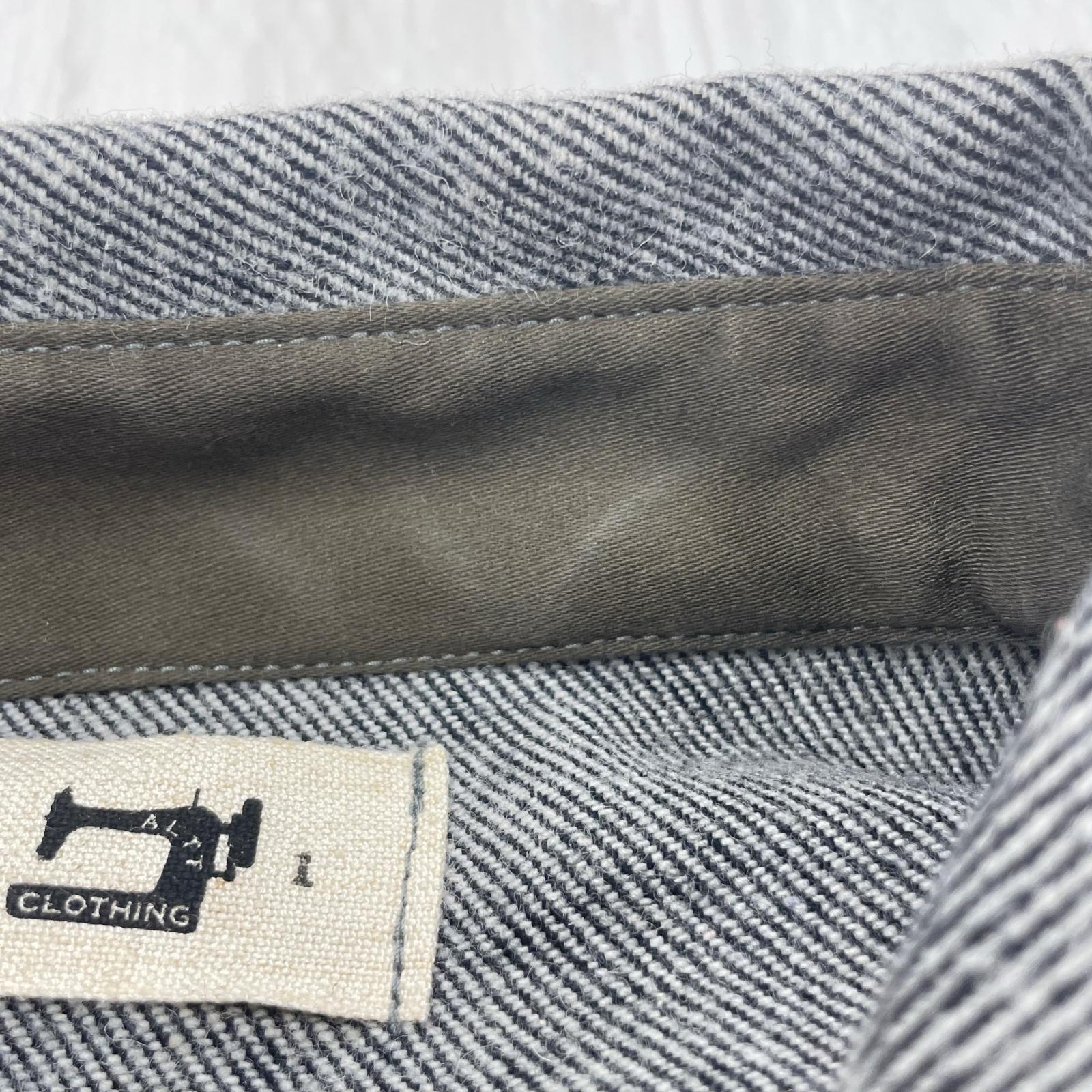 ジャケット ALTT CLOTHING ツイードPOシャツ 1 グレー 1 グレー