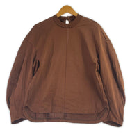長袖Tシャツ MameKurogouchi 21AW Cotton Jersey Pullover 2 ブラウン 2 ブラウン