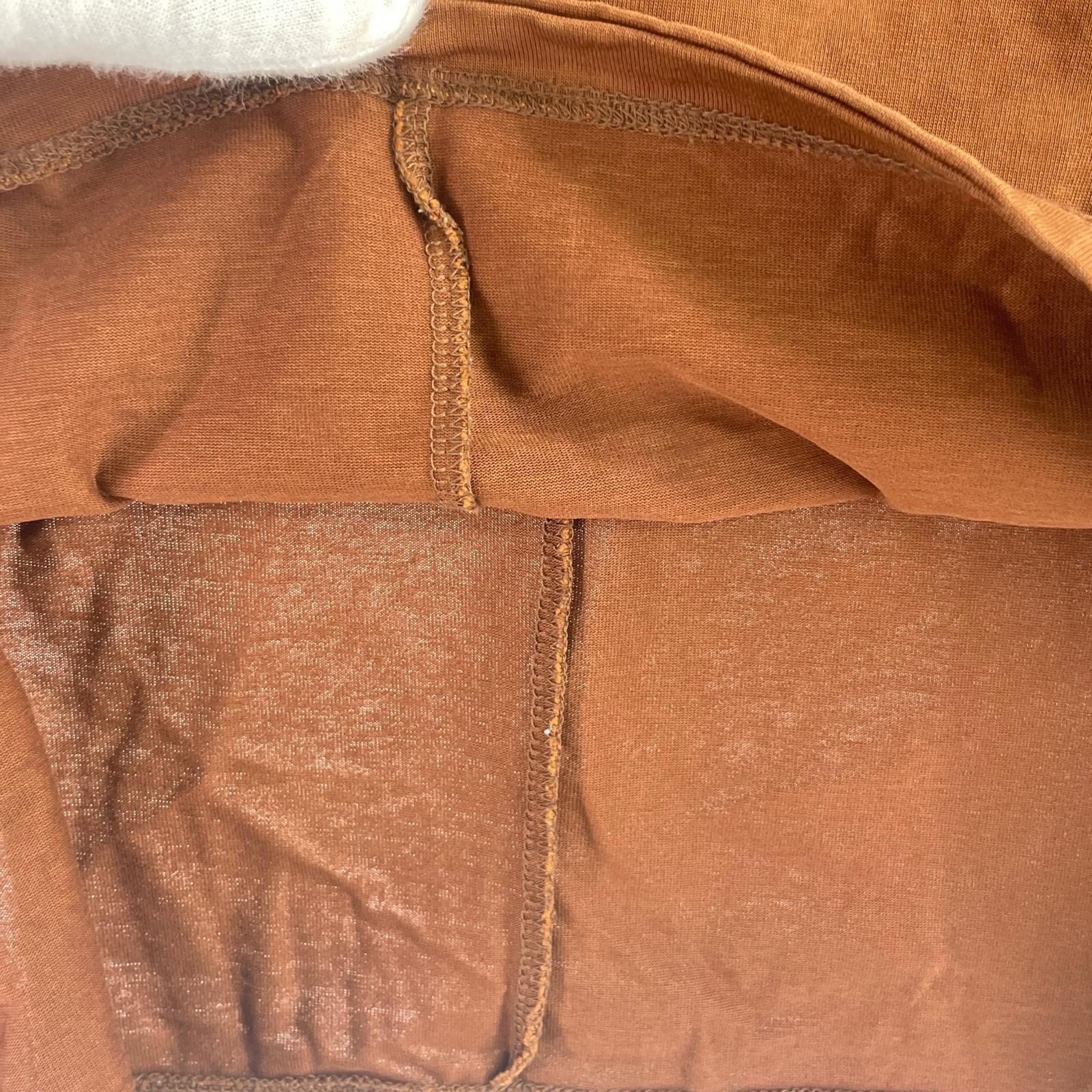長袖Tシャツ MameKurogouchi 21AW Cotton Jersey Pullover 2 ブラウン 2 ブラウン