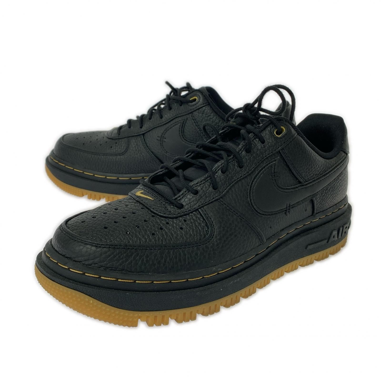 スニーカー AIR FORCE 1 LOW LUXE ブラック 28.0cm 28cm (US10 UK9 1/2 EU46) ブラック