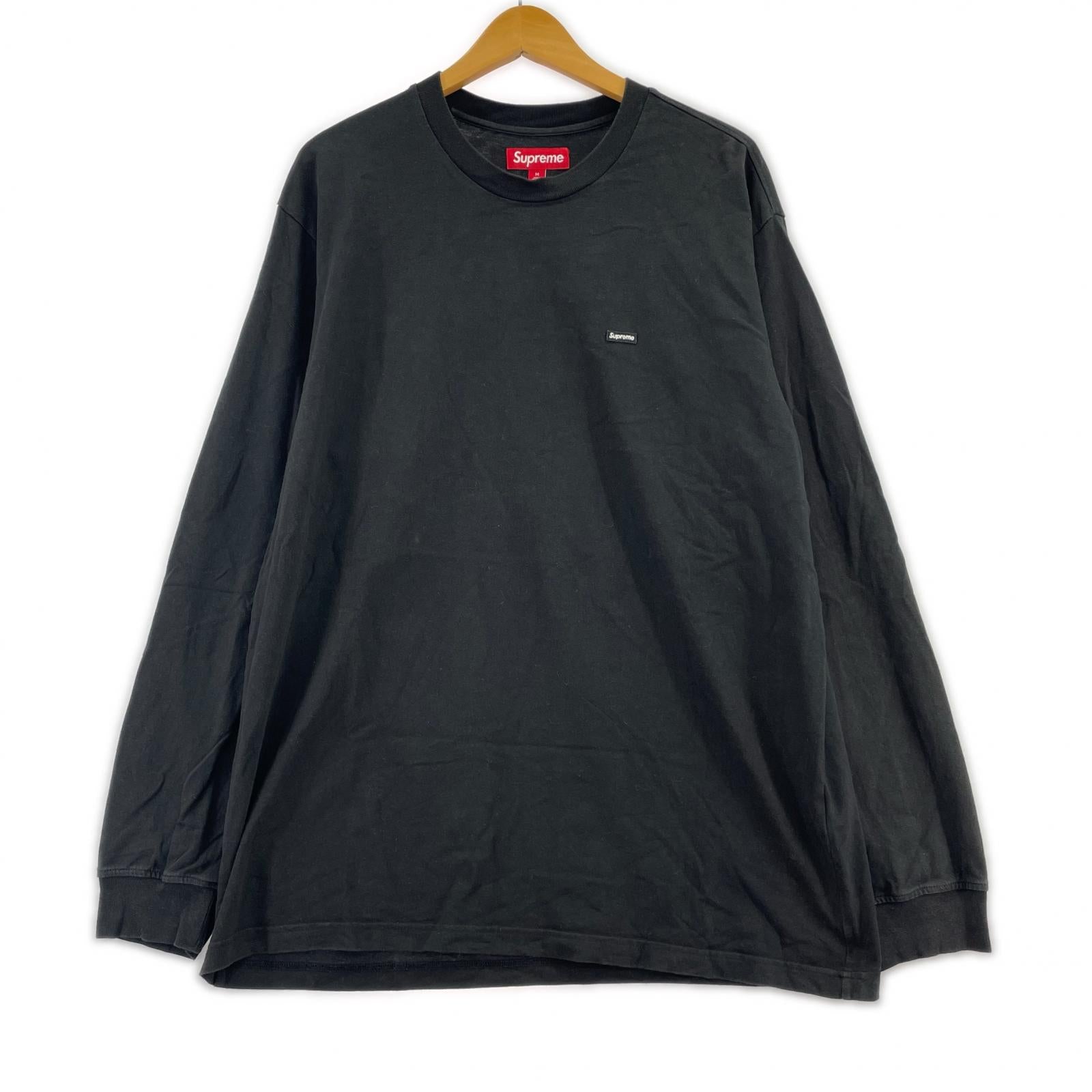 長袖Tシャツ 20AW Small Box Tee 黒 M M ブラック