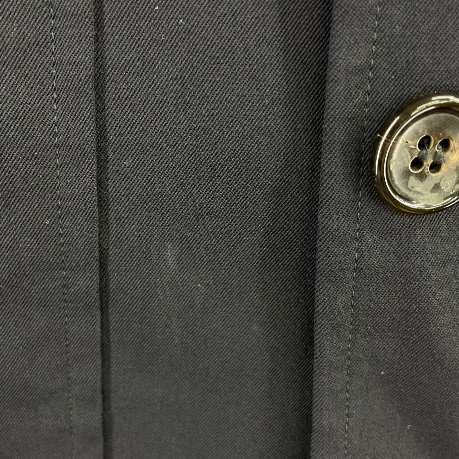 ジャケット COMME des GARCONS HOMME 90s ペンキデザイン ウールジャケット ネイビー M ネイビー