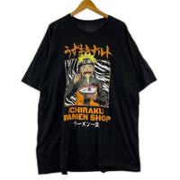 半袖Tシャツ うずまきナルト S/S TEE 黒 (2XL) ブラック