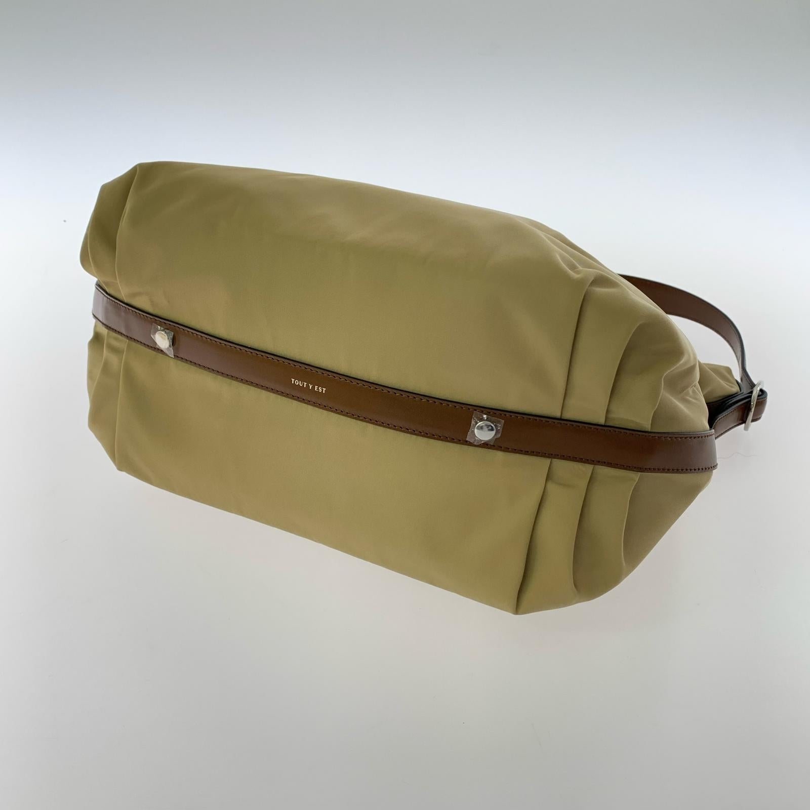 トートバッグ TOUT Y EST SAC CANOT TOILE ベージュ