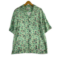 半袖シャツ Acne Studios 総柄レーヨンアロハシャツ 46 ミント 46