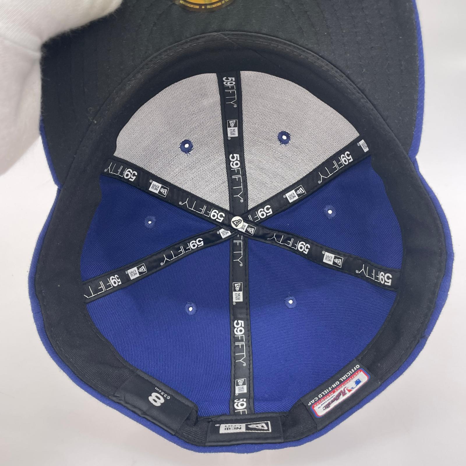 キャップ LA Dodgers 刺繍 Baseball CAP ネイビー